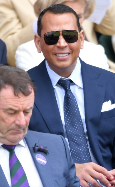 Alex Rodriguez, Celebs at Wimbledon 2019